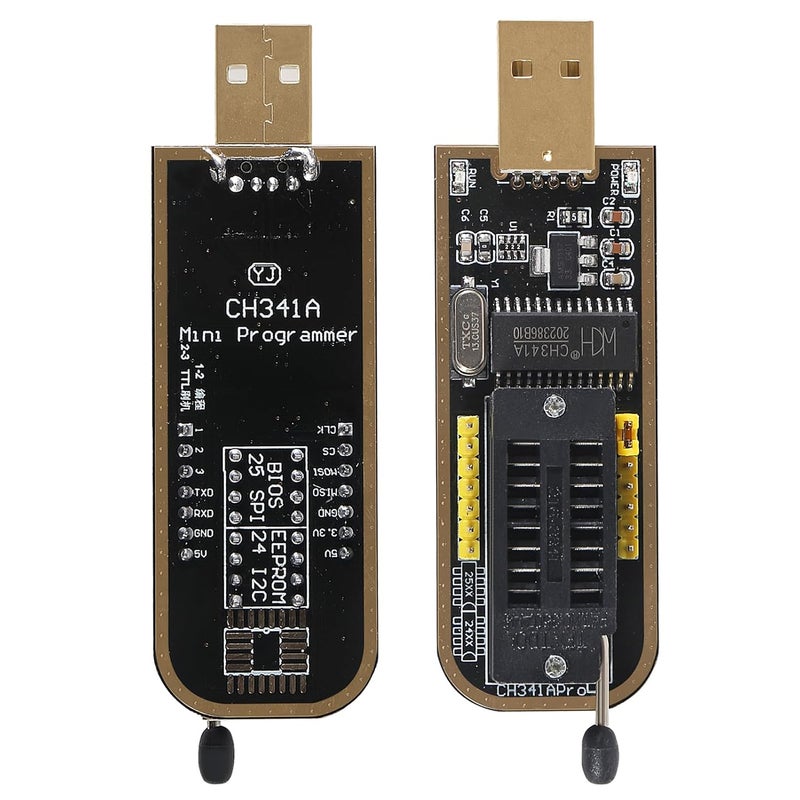 XIITIA SOP8/SOIC8 Test Clip and CH341A USB Programmer Flash 24 25 EEPROM BIOS Writer SPI USB to TTL - Image 4